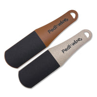 Pedi-wise PEDI-WISE Double Sided Foot File - Extra Large Professional Foot Rasp for Hard Skin Removal - Concave/Convex Shape for Maximum Efficiency - Recommended by Podiatrists - Twin Pack