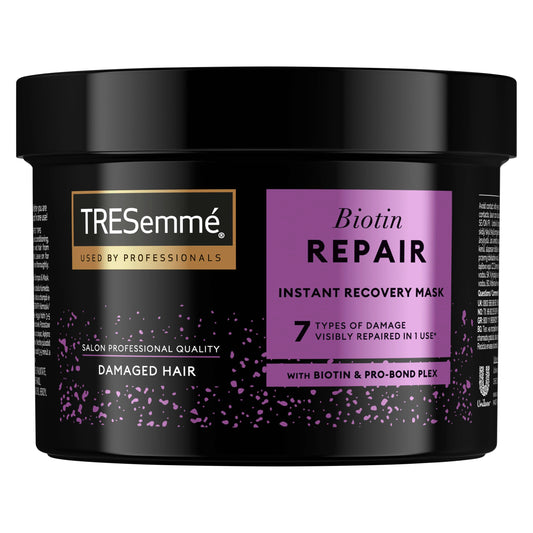 TRESemmé TRESemme Biotin Repair Instant Recovery Mask visibly repairs 7 types of damage in 1 use* for dry, damaged hair 440 ml