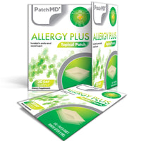 PatchMD – Allergy Plus Topical Patches – 100% Natural, May Help Reduce, Support, and Stabilise Inflammatory Allergic Reactions All Year Long– 30 Day Supply'