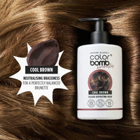 Jerome Russell Color Bomb Brunettes – Cool Brown Colour Depositing Conditioning Mask, 300ml