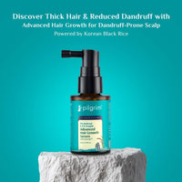 Pilgrim 3% Redensyl & 4% Anagain Advanced Hair Growth Serum for Dandruff-Prone Scalp (30 Milligrams)