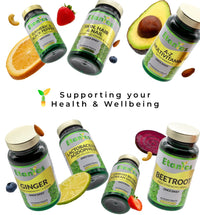 Etanics Skin, Hair & Nails with Biotin & Vitamins A, C & E – 60 Tablets Beauty Supplements with Vitamin C & Biotin for Men and Women – Vegan and Vegetarian – Etanics - Made in The UK