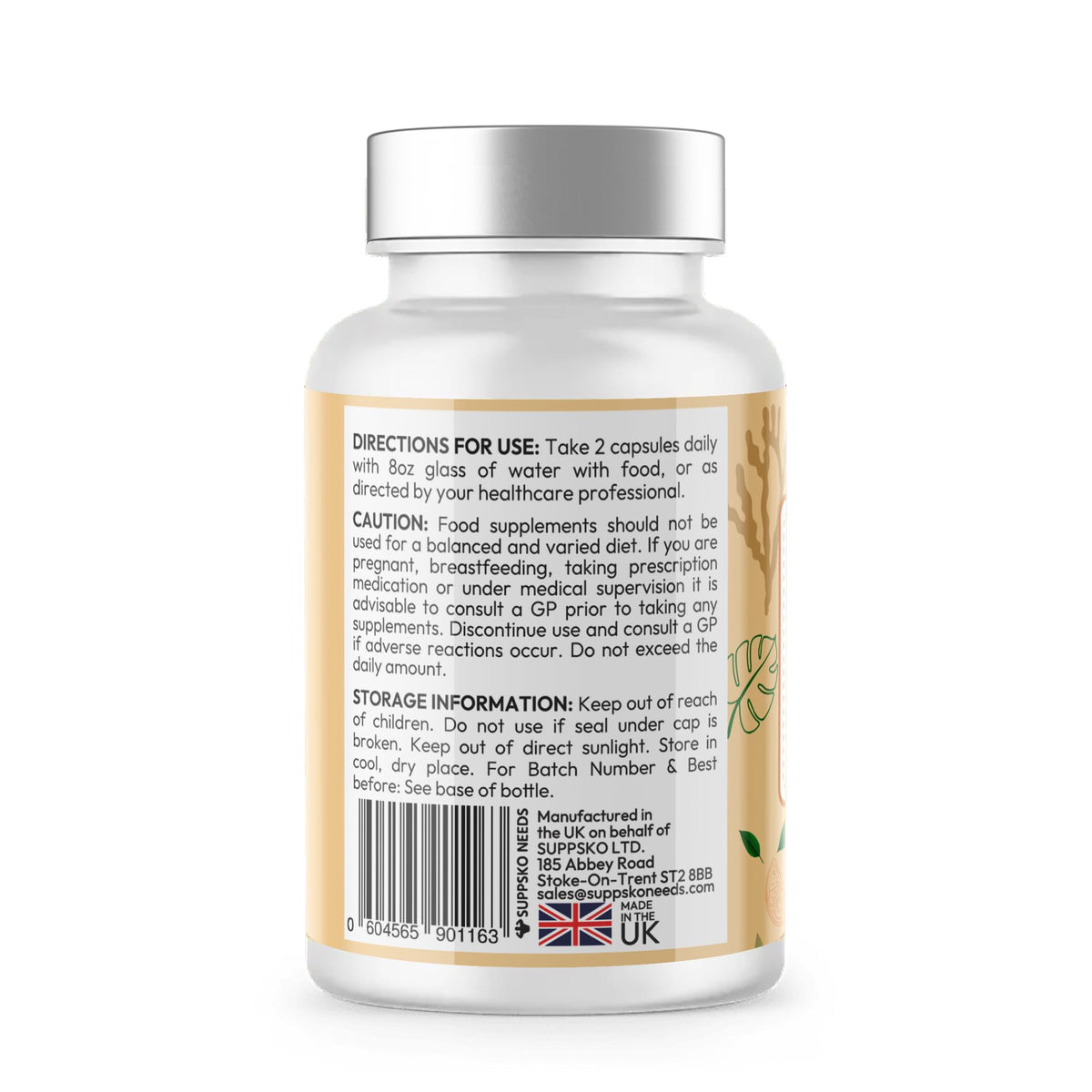 SUPPSKO NEEDS OrexiBurn 60 Capsules All Natural Supplement GMO Free Advanced Formula Pills OREXI Burn