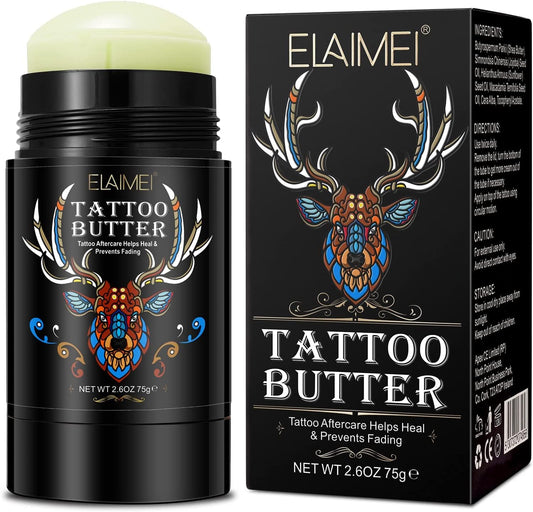 proamate Proamate Tattoo Aftercare Tattoo Butter Tattoo Balm, Old & New Tattoo Moisturizer Healing Brightener for Color Enhance, Natural Organic Tattoo Cream(Tatoo Balm 75g)