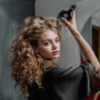Psyqtsuary 3Pcs Afro Comb - Metal Pick & Straight Black Hair Comb for Curly Hair Styling & Lift