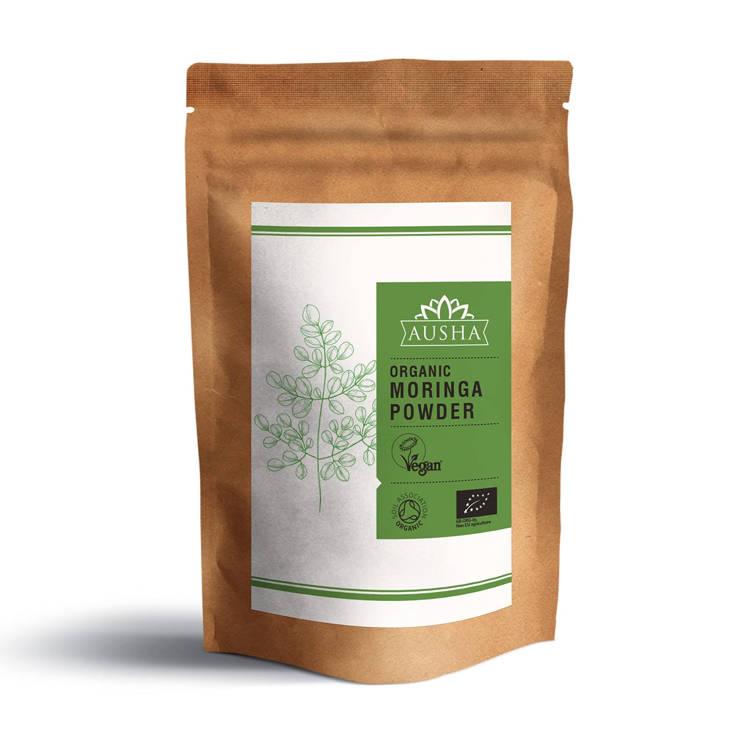 Organic Moringa Powder 100 Grams - Oleifera Leaf | Certified Organic, Rich in Dietary Fibre, Iron, Calcium, Protein