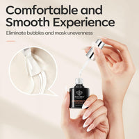 Modelones Builder Gel Set, 2 Pcs 10ml Clear Gel Builder for Nail, Nail Strengthener Builder Nail Extension Gel Builder Gel in a bottle, LED Nail Lamp Cured Hard Gel