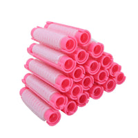KIMISS 20pcs Hair Perm, Rod Roller Curler Hairdressing Curly Hair Perm Rods Fluffy Perming Rollers Short Large Tool KitPink (Pink)
