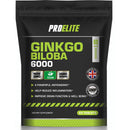 Ginkgo Biloba 6000mg - High Strength Vegan Ginkgo Biloba Leaf Extract 60 Tablets 50:1 Extract � Gluten Free, GMO Free - Made in UK by PROELITE