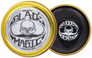 THE VINTAGE GROOMING CO. Black Magic Sudden Death Mustache Wax | Hide Grey Hair | Strong Hold | 1 oz Tin | No Heat Source Required | Unscented