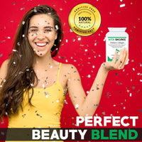 VitaGlow Collagen - Anti-Ageing Tablets with Biotin for Beautiful & Youthful, Glowing Skin, Hair, Nails, Strong Bones & Connective Tissues with Vitamin C & B3 (Contains Marine Collagen)