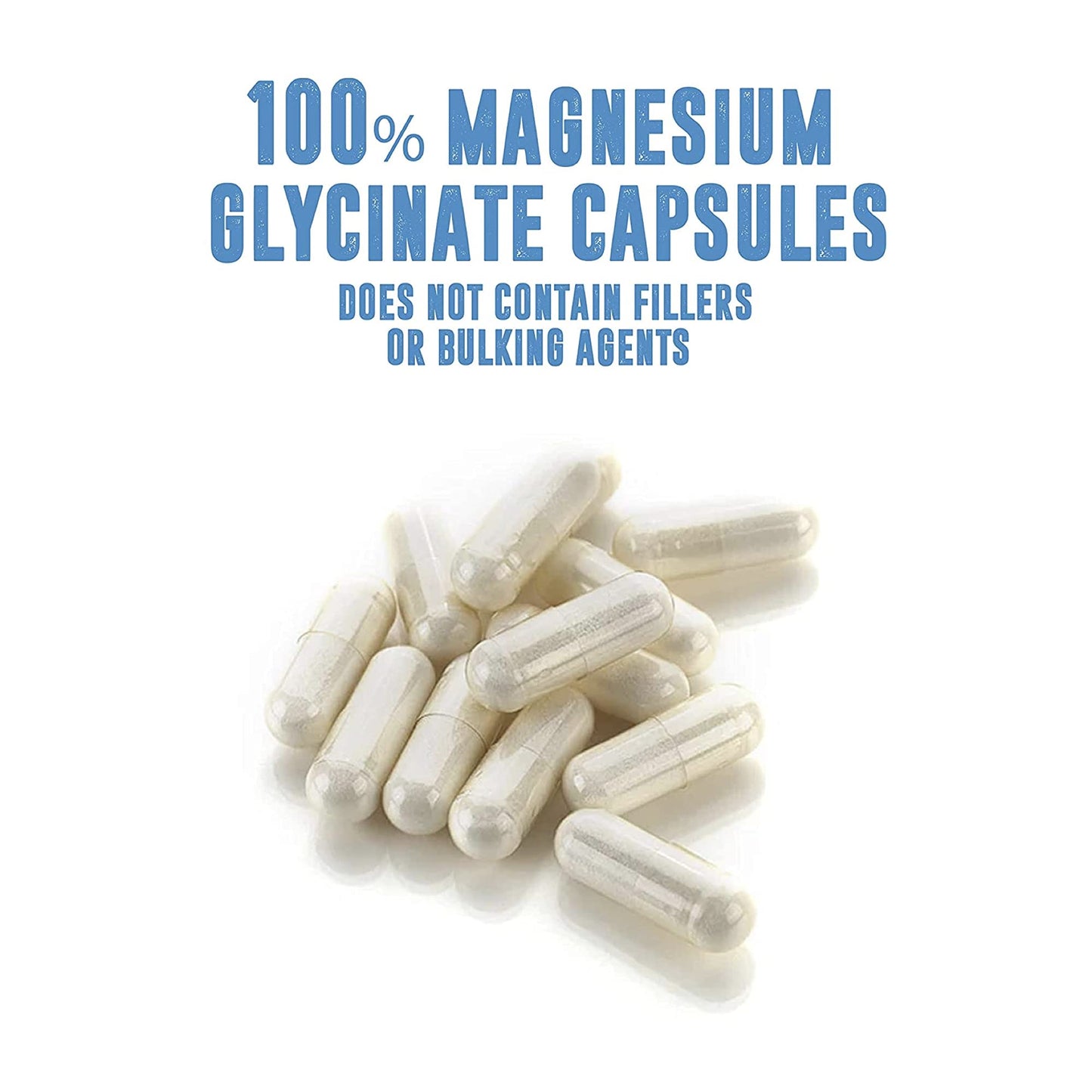 Honest + Good Magnesium Glycinate Capsules 750mg | 150mg Elemental Magnesium | 3 Month Supply | No Fillers | Made in UK | Vegan