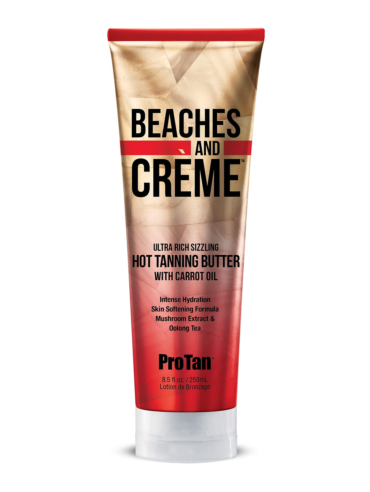 Pro Tan Beaches and Creme Ultra Rich Hot Tanning Butter with Carrot Oil (250ml)