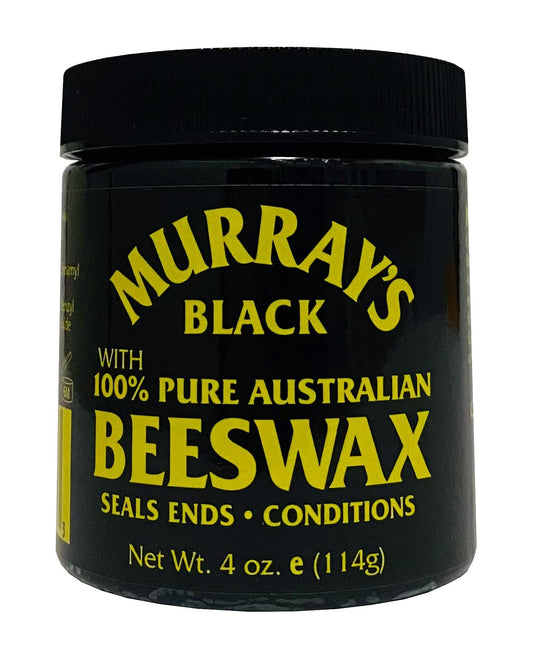 Murrays Black Beeswax 3.5 oz. Jar (Pack of 3)