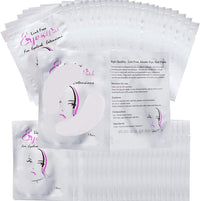 Sunallwell Under Eye Gel Pads 50 Pairs lash pads Under Eye Patches Isolation Eyelash Extension Pads Lint Free Beauty Mask Tool Makeup for Pro Salon and Individual（Premium Quality）