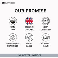 RejuvoBody Premium Grade KSM-66 Ashwagandha 6250mg | 90 Vegetarian Capsules | Stress & Anxiety Relief for Adults | 3 Month Supply | Made in The UK | No Leaf Root Extract | Vegetarian Friendly