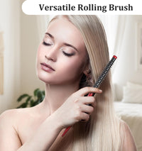 ValueBargain Small Curling Brush, Small Round Brushes, Thin Round Hair Brush for Short Hair, Women Blow Dry Fine Thin Short to Medium Hairs (1.7 Cm)