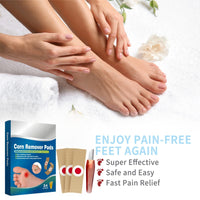 Ruojiar 24Pcs Verruca Treatment Corn Plasters,Wart Remover,Corn Remover for Feet and Hand,Gentle and Safe Verruca Plasters,Wart Removal Patches,Foot Care for Women and Men,Pain Relief,Gentle and Skin-friendly
