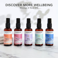 Tisserand - Total De-Stress - Massage & Body Oil - Orange, Geranium, Nutmeg Essential Oil - 100% Natural Pure Essential Oils - 100ml