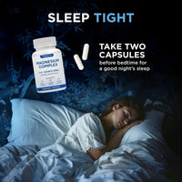 TheraMg Magnesium Glycinate 4-in-1 Complex - Citrate, Malate & Taurate for Sleep, Tiredness, Muscles & Nervous System - 300mg Elemental Magnesium - High Strength, Chelated, Vegan - 120 Capsules - Made in UK