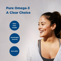 Nordic Naturals DHA, 830mg Omega 3 Capsules High Strength Omega 3 Fish Oil with EPA and DHA, Strawberry Flavour, 90 Softgels, Lab-Tested, Soy-Free, Gluten-Free