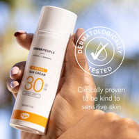 Green People Mineral Sun Cream SPF30 with Zinc Oxide, 50ml