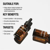 Grown Alchemist Smoothing Hyaluronic Acid Serum - Hydrating Serum with Organic Plant Derived Triple Weight Concentrated Hyaluronic Acid Serum For Face - Skin Barrier, Hydrating Face Serum - 25 ml