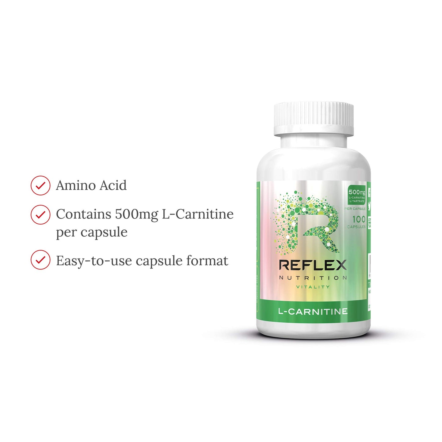 Reflex Nutrition Acetyl L-Carnitine Supplement (90 Caps)
