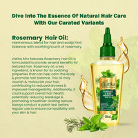 Vatika Naturals Vatika Afro Naturals Rosemary & Mint Restorative Hair Oil - 100 ml | Balances, Soothes, & Nurtures Hair With Natural Blend