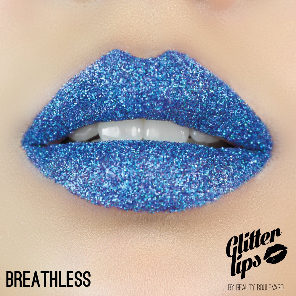 BEAUTYBLVD Glitter Lips, Cruelty Free Lip Kit - Diamond in the Buff