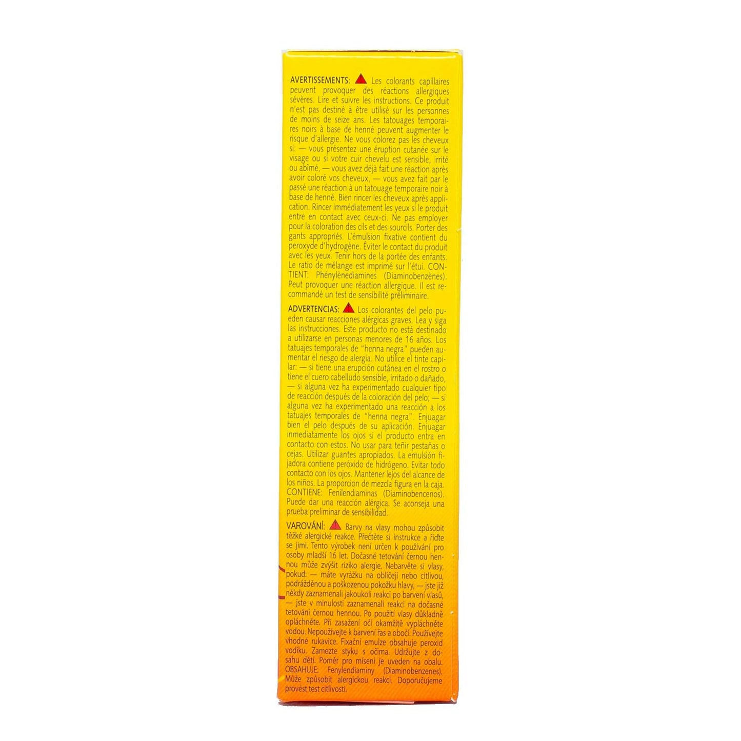 Cosval Sanotint - 4% PPD, no ammonia, very light blonde hair dye 19New Packaging)