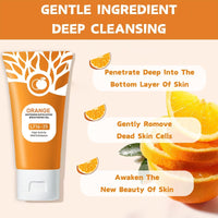 ISBEAUSOLS Face Exfoliator - Salicylic Acid Face Scrub - Exfoliating Face Wash for Blackhead Remover & Reduce Acne - Clean and Clear Face Wash Women - Salicylic Acid Cleanser - Hydrating Face Scrub Exfoliator