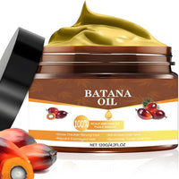 MYSHELL 100% Raw Batana Oil for Hair Growth, Unrefined Dr. Sebi Batana Oil from Honduras, Prevents Hair Loss, Natural and Pure Hair Growth Oil, Hair Treatment for Curly Hair,Enhances Hair Thickness