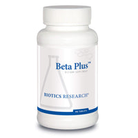 BIOTICS Research Beta Plus Nutritional Support for Bile Production, Supports Overall Liver Function. 90 Tablets