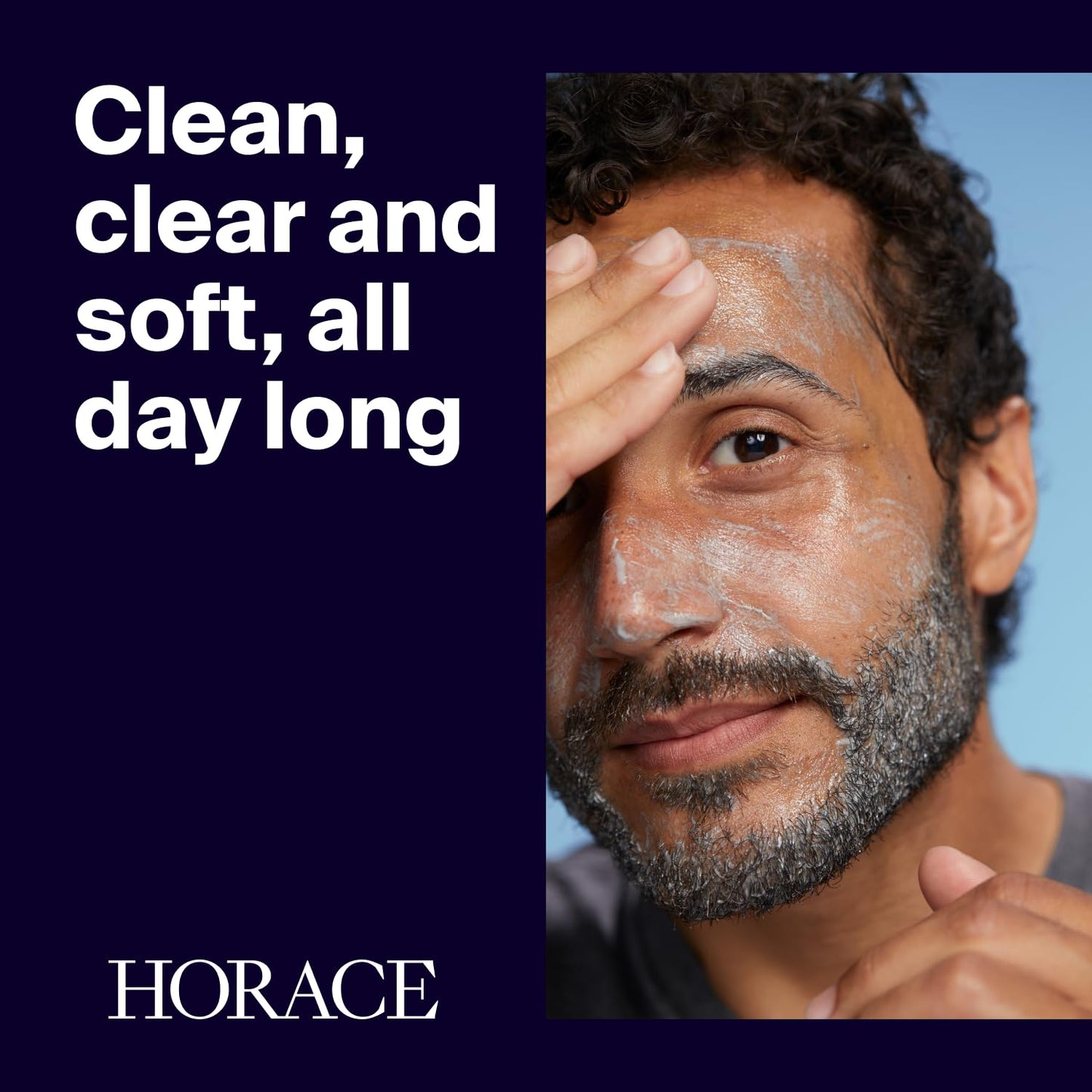 HORACE Face Cleanser for Men - Unscented, 200 ml
