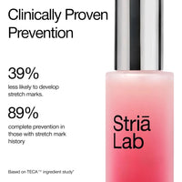 Stria Lab Stretch Mark Prevention Oil for Pregnancy & Scars | Skin Care, Stretch Marks & Scar Prevention Treatment | Hydrating, Fast-Absorbing Serum for Women