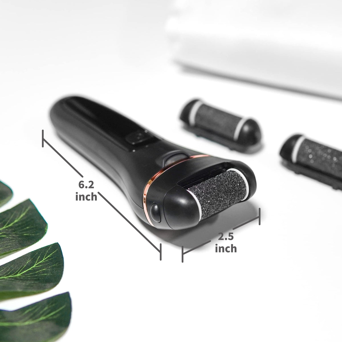 Bemece Electric Foot File Callus Remover, Professional Rechargeable Waterproof Pedicure Kit with 10 in 1 Foot Files Pedicure Tools Set for Cracked Heels Calluses and Dead Skin…（Gifting Recommendation）