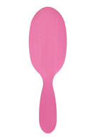 Rock & Ruddle Natural Pure Boar Bristle Hair Brush for Women & Kids (Small/Travel Size, 17.5cm) - Perfect for Wet & Dry Hair, Detangling Smoothing Blowdrying - UK Designed & Made - Tickled Pink
