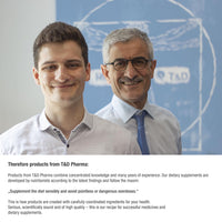 German Magnesium Drink Effervesent Tablets 60 Servings Orange Flavour – 200 mg Magnesium Sugar Free, Vegan – T&D Pharma – Made in Germany