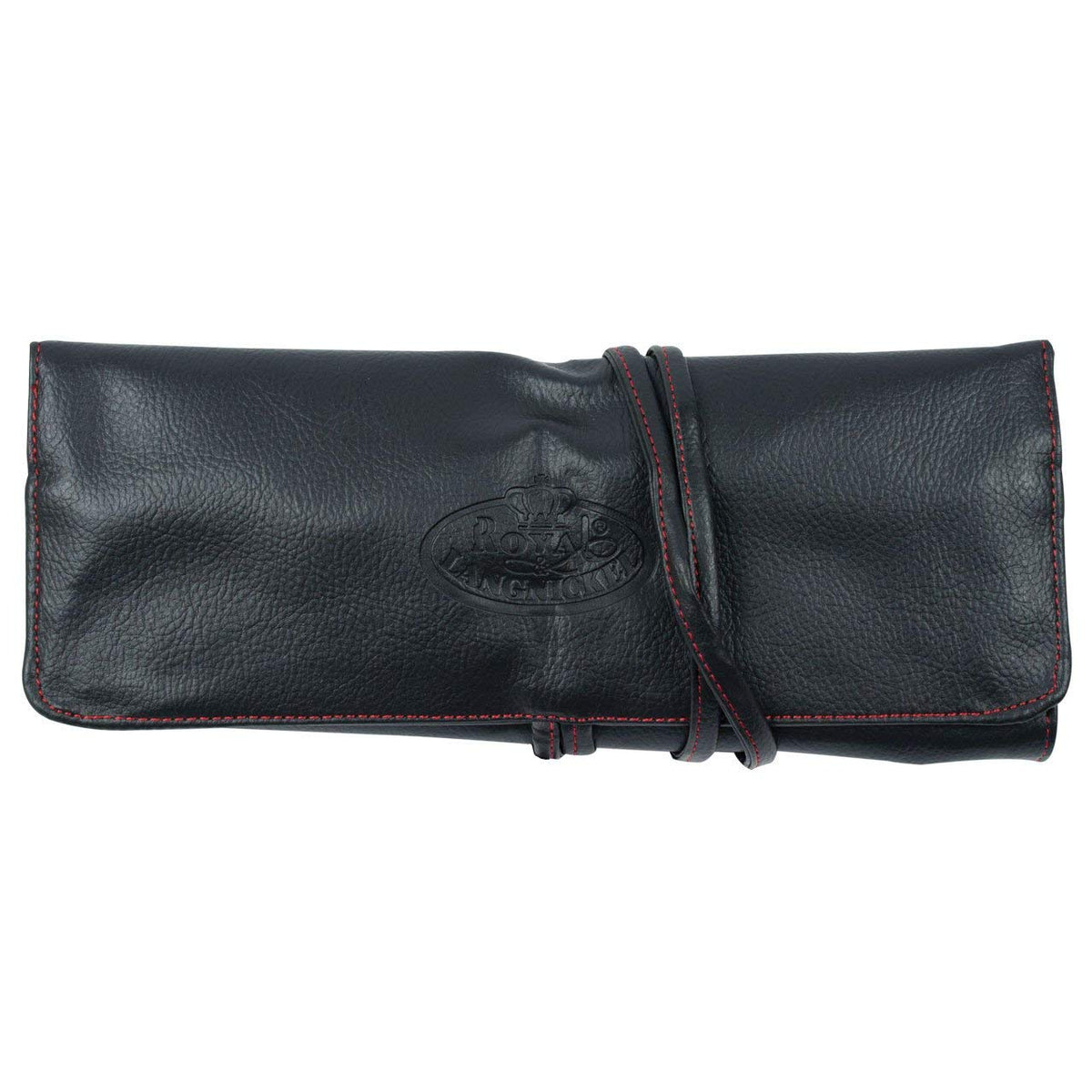 Royal & Langnickel Silk Pro 12-Piece Professional Cosmetic Brush Set in a Faux Leather Zip Close Case
