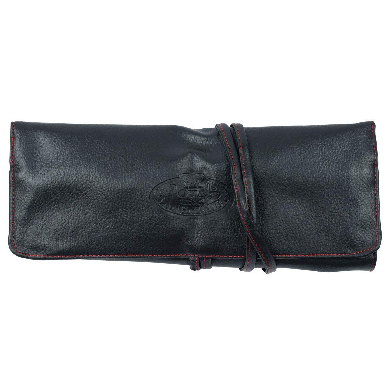 Royal & Langnickel Silk Pro 12-Piece Professional Cosmetic Brush Set in a Faux Leather Zip Close Case