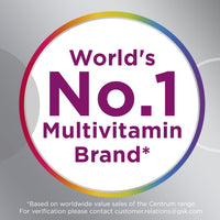 Centrum Women 50+ Multivitamin & Mineral Tablets, 24 essential nutrients including Vitamin D, Complete Multivitamin Tablets, 30 tablets