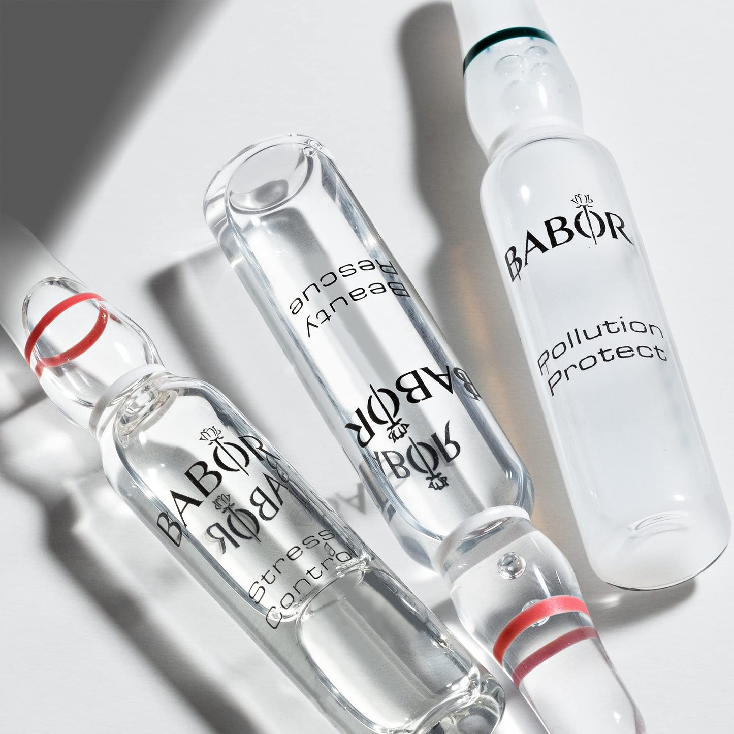 BABOR Beauty Rescue Ampoule Serum Concentrates | Reboot Stressed and Weakened Skin with Epocyl and Active Marine Essence | Smooths, Hydrates and Evens Complexion | 7 Days to Resilient and Radiant Skin