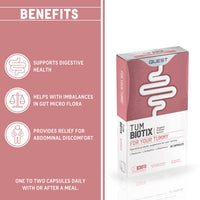 Quest Tum Biotix Gut Health Probiotics Supplements & Balance Gut Flora. 2 Billion CFU Helps Restore Gut Friendly Bacteria. Vegan Multi Strain Probiotic Digestive Supplement (30 Capsules)