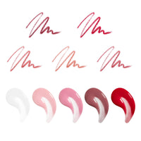 Holler and Glow Get Set Gloss Lip Liner and Lip Gloss 10-Piece Gift Set, Includes Lip Liners and Colour Matched Lip Glosses