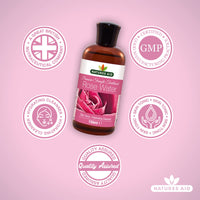 natures aid Natures Aid Premium Strength Traditional Rose Water, 150ml (Ingredients : Aqua , Alcohol, Rose Oil)