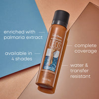Sally Hansen Airbrush Legs Instant Tan Spray, Water and Transfer Resistant Formula, Light Weight with Full Coverage Effect, Light, 75ml