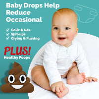 Mumsworld Probiotic Baby Drops with Vitamin D - Colic Relief for Babies & Newborns - Reduces Bloating, Wind and Crying - Probiotics for Babies & Children (10ml, 50 Servings) Pack of 3