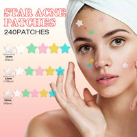 Home Holic Star 480 Pimple Patches Spot Patches Acne Treatment Absorbing Cover Invisible Blemish Cover Spot Sticker for Fast Acting Skincare