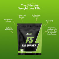 Freak Athletics F5 Weight Loss Pills - Fat Burners for Men - Fat Burners for Women Weight Loss - 90 Capsules Fat Burner Suitable for Men & Women - UK Made